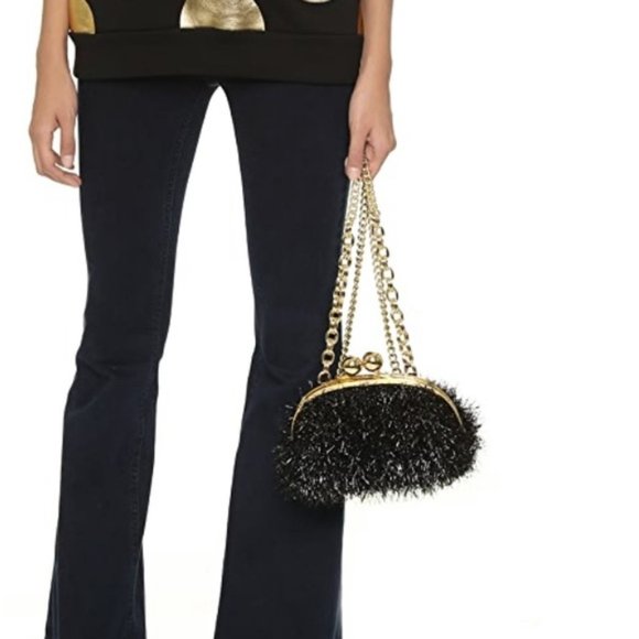 * RARE *MOSCHINO Fuzzy Back Pack